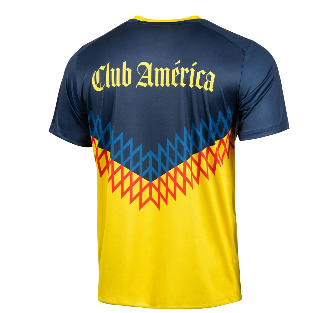 Club America Sport Design Sweden Youth Home Sideline T-Shirts - Navy