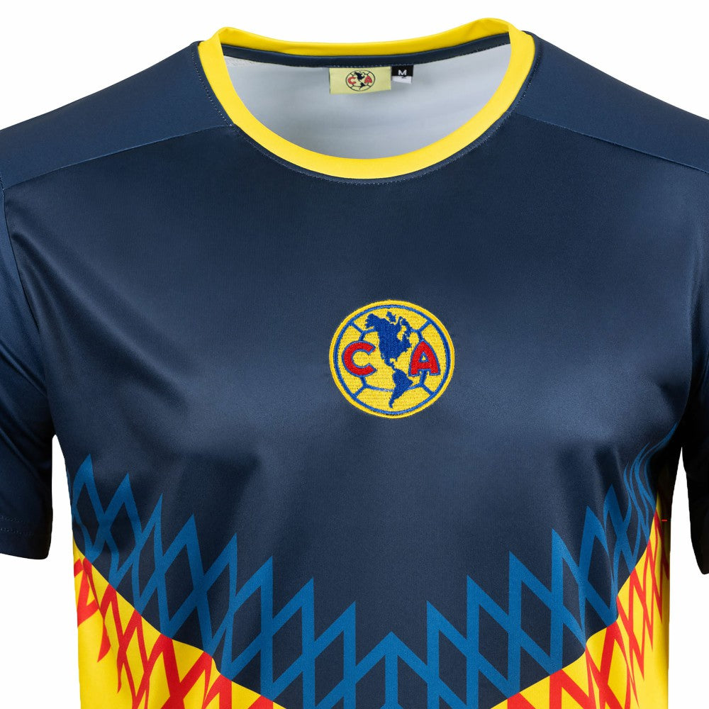 Club America Sport Design Sweden Youth Home Sideline T-Shirts - Navy