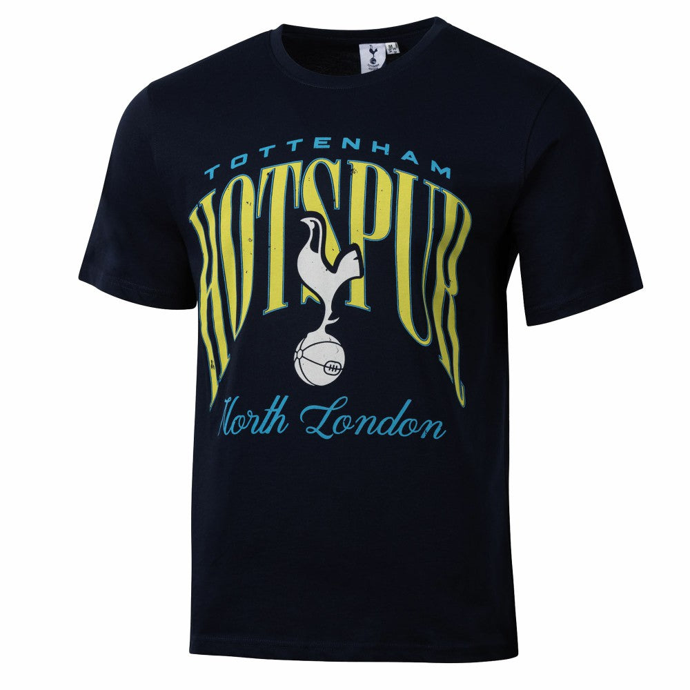 Tottenham Hotspur Sport Design Sweden Hometown Hero Graphic T-Shirts - Navy