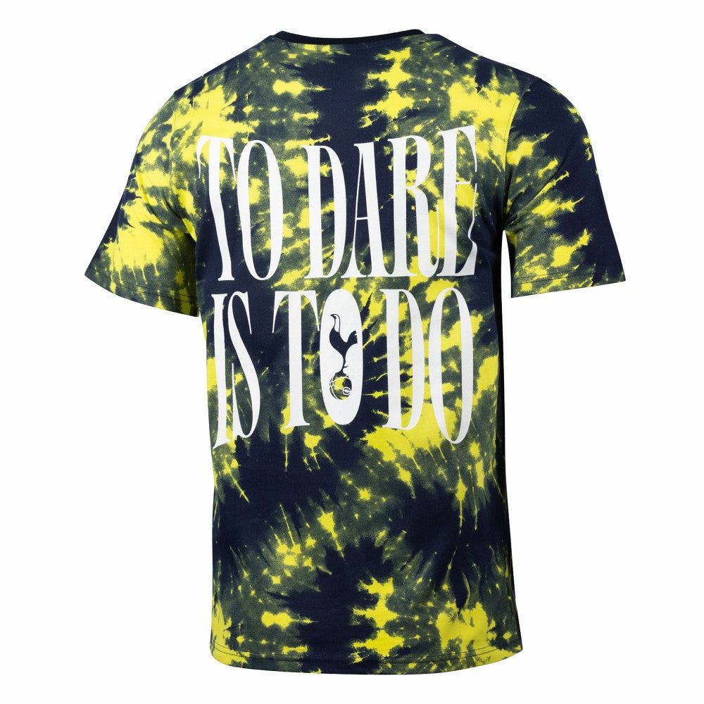 Tottenham Hotspur Sport Design Sweden Relaxed Time Out Tie-Dye T-Shirts - Navy