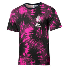 Real Madrid Sport Design Sweden Relaxed Time Out Tie-Dye T-Shirts - Black