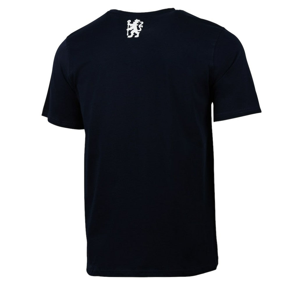 Chelsea Sport Design Sweden Relaxed Post Match Pocket T-Shirts - Navy