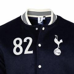Tottenham Hotspur Sport Design Sweden Free Kick Wool Varsity Jacket - Navy