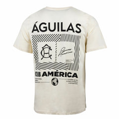 Club America Sport Design Sweden Everyday Relaxed T-Shirts - Cream