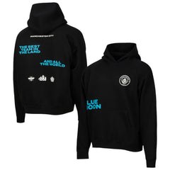 Manchester City Sport Design Sweden Overtime Oversized Raglan Hoodie - Black