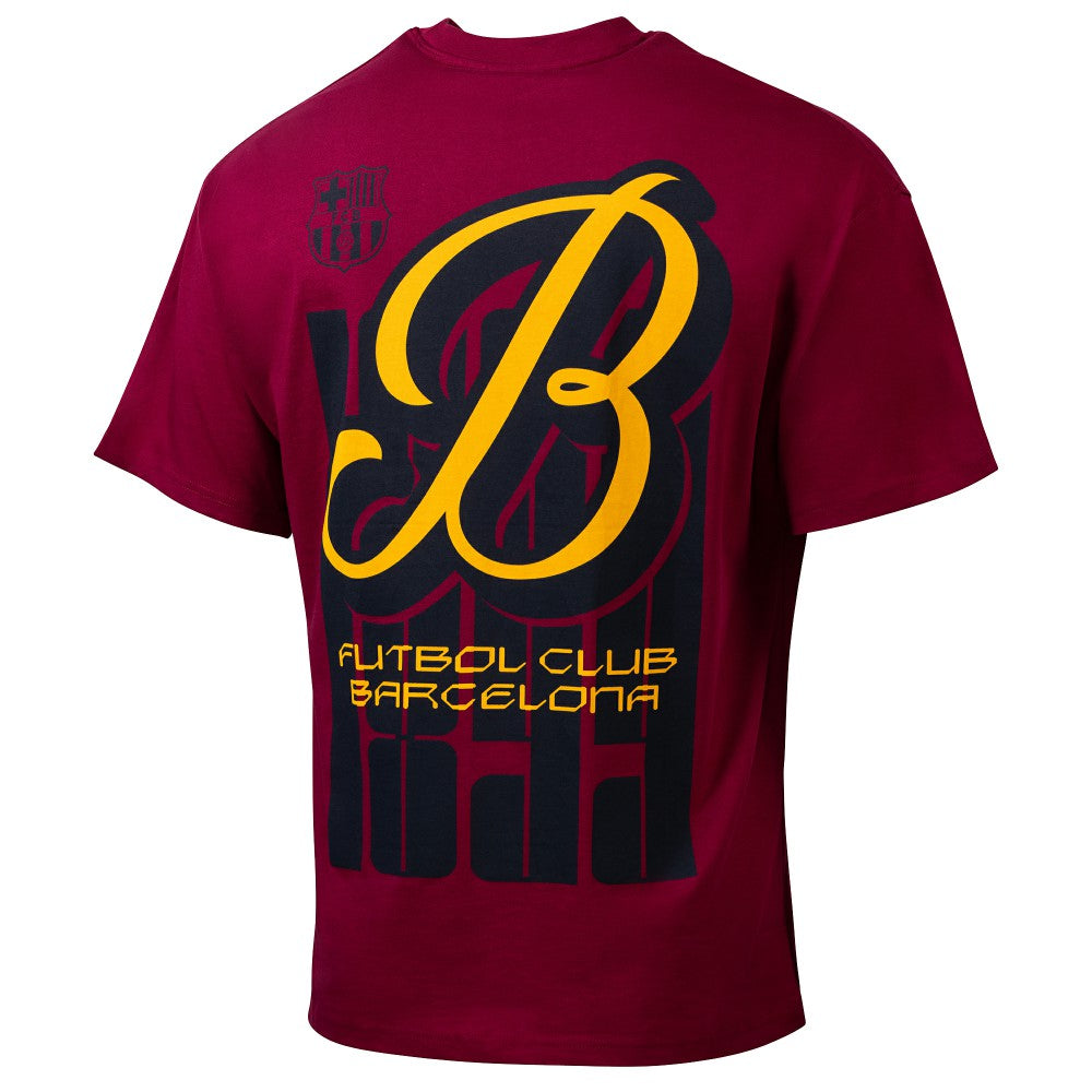 Barcelona Sport Design Sweden Youth Game Day Graphic T-Shirts - Red