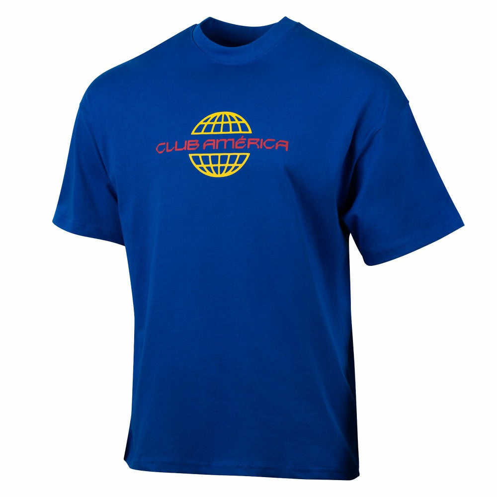 Club America Sport Design Sweden Worldwide Oversized T-Shirts - Royal