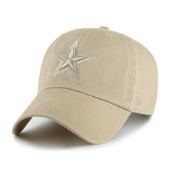 Dallas Cowboys '47 Tonal Clean-Up Adjustable Hat Khaki - 47 brand