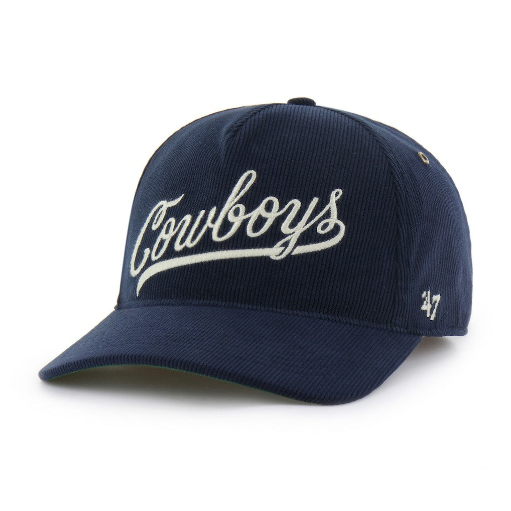 Dallas Cowboys '47 Golden Age Relaxed Corduroy Hitch Adjustable Hat Navy - 47 brand