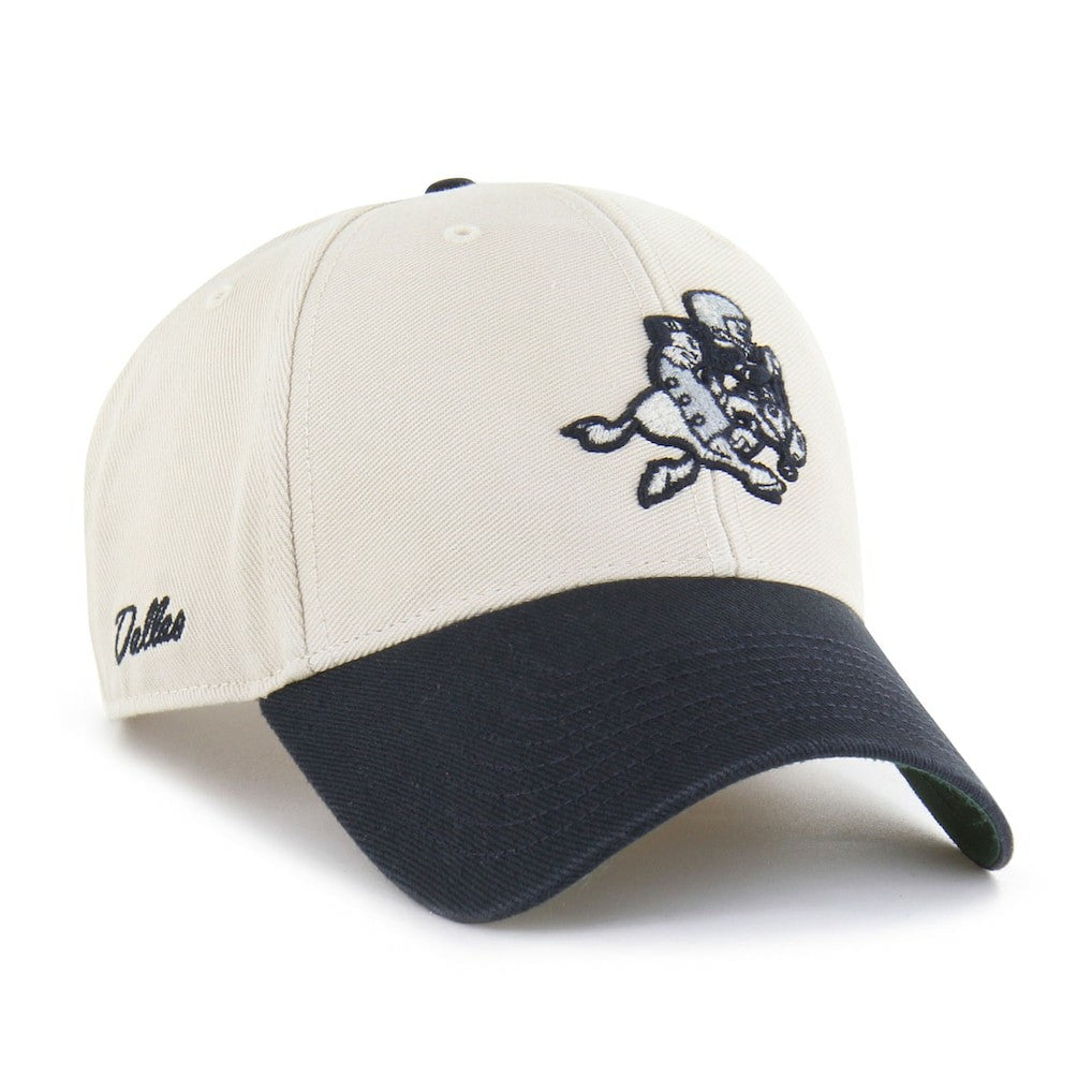 Dallas Cowboys '47 Fairfield MVP Structured Adjustable Hat Cream - 47 brand