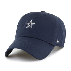 Dallas Cowboys '47 Foundational Clean Up Adjustable Hat Navy - 47 brand
