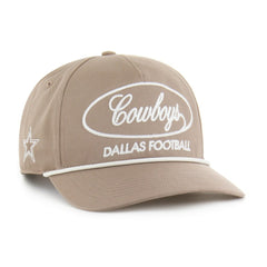 Dallas Cowboys '47 Foundational Relaxed Hitch Adjustable Hat Brown - 47 brand