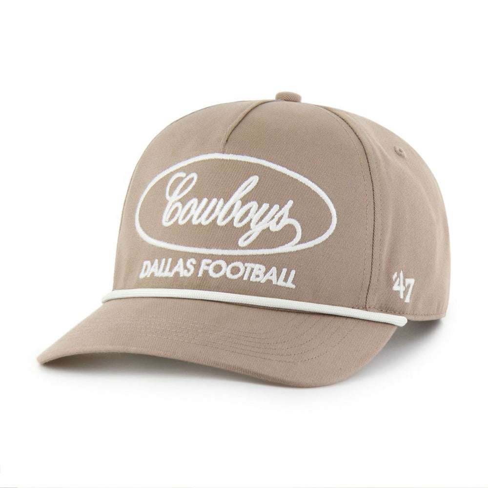 Dallas Cowboys '47 Foundational Relaxed Hitch Adjustable Hat Brown - 47 brand