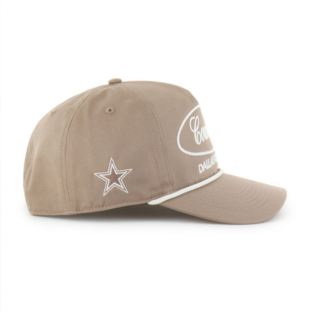 Dallas Cowboys '47 Foundational Relaxed Hitch Adjustable Hat Brown - 47 brand