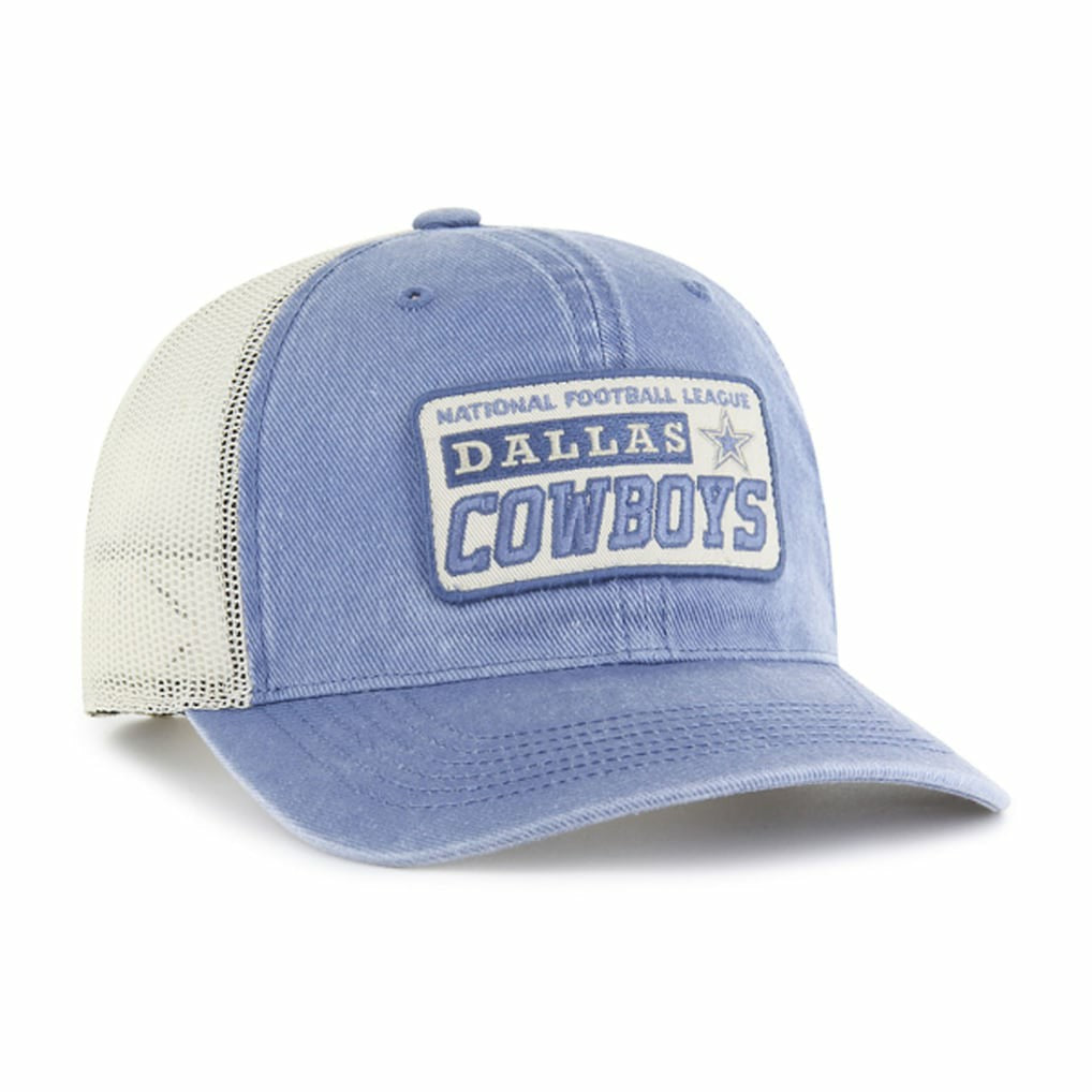 Dallas Cowboys '47 Canteen Relaxed Adjustable Trucker Hat Denim - 47 brand
