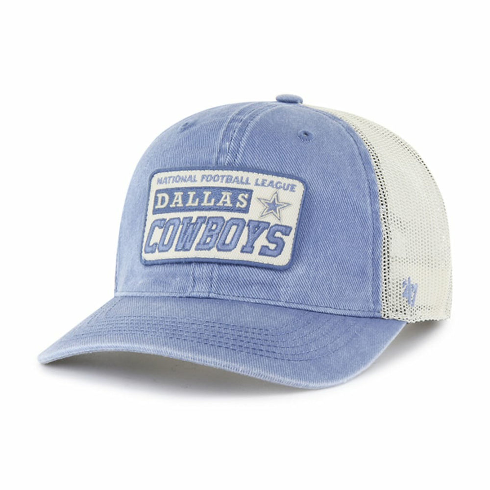 Dallas Cowboys '47 Canteen Relaxed Adjustable Trucker Hat Denim - 47 brand