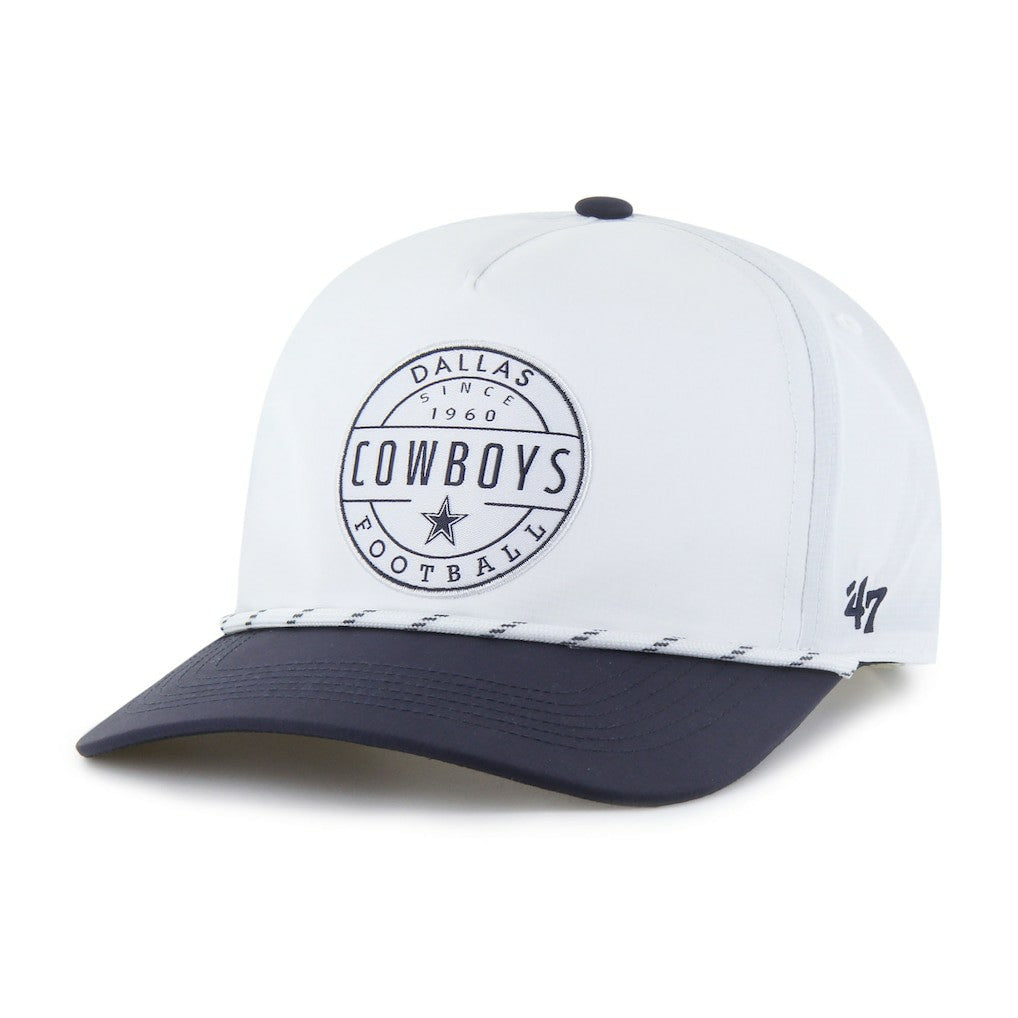 Dallas Cowboys '47 Suburbia Hitch Two-Tone Adjustable Hat White/Navy - 47 brand