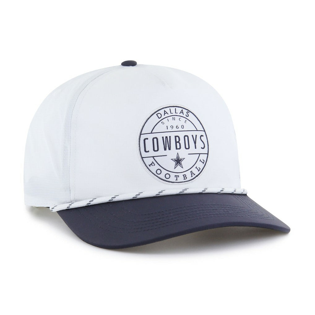 Dallas Cowboys '47 Suburbia Hitch Two-Tone Adjustable Hat White/Navy - 47 brand