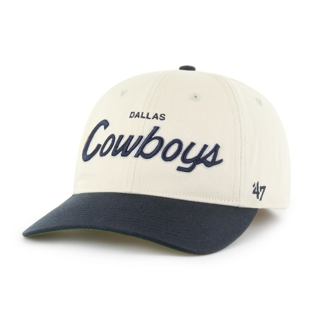Dallas Cowboys '47 Crosstown Franchise Two-Tone Relaxed Flex Hat Cream - 47 brand