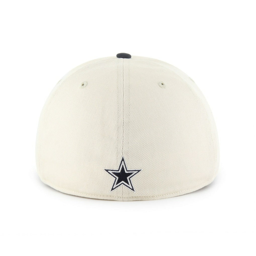 Dallas Cowboys '47 Crosstown Franchise Two-Tone Relaxed Flex Hat Cream - 47 brand