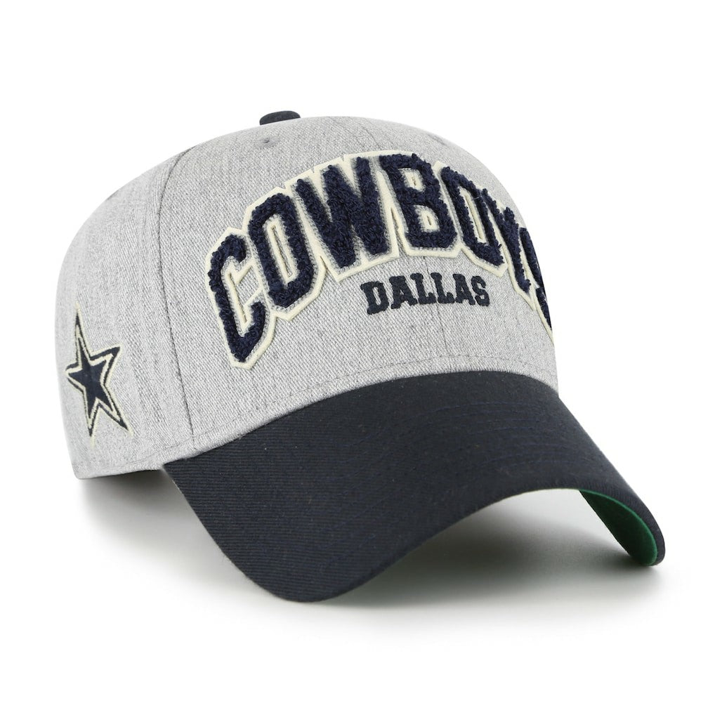 Dallas Cowboys '47 Standish MVP Adjustable Hat Heather Gray - 47 brand