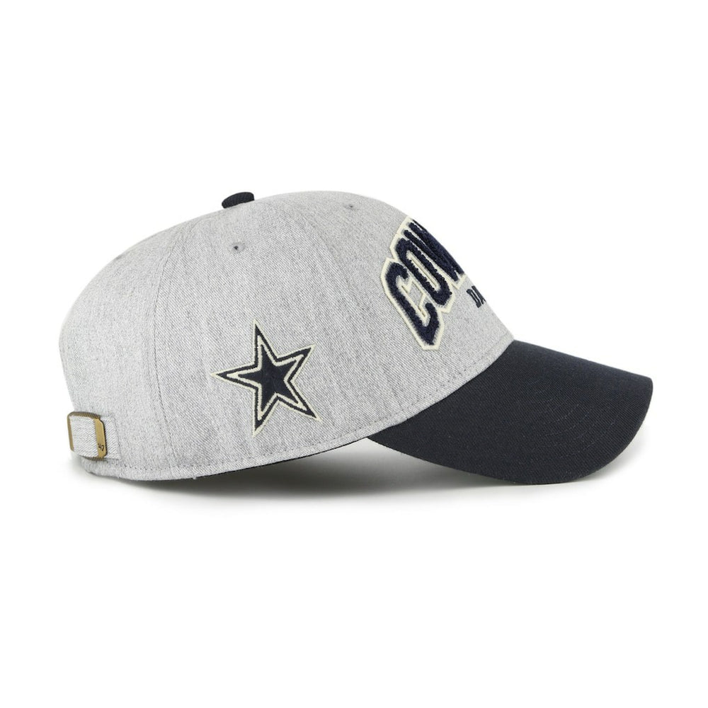 Dallas Cowboys '47 Standish MVP Adjustable Hat Heather Gray - 47 brand