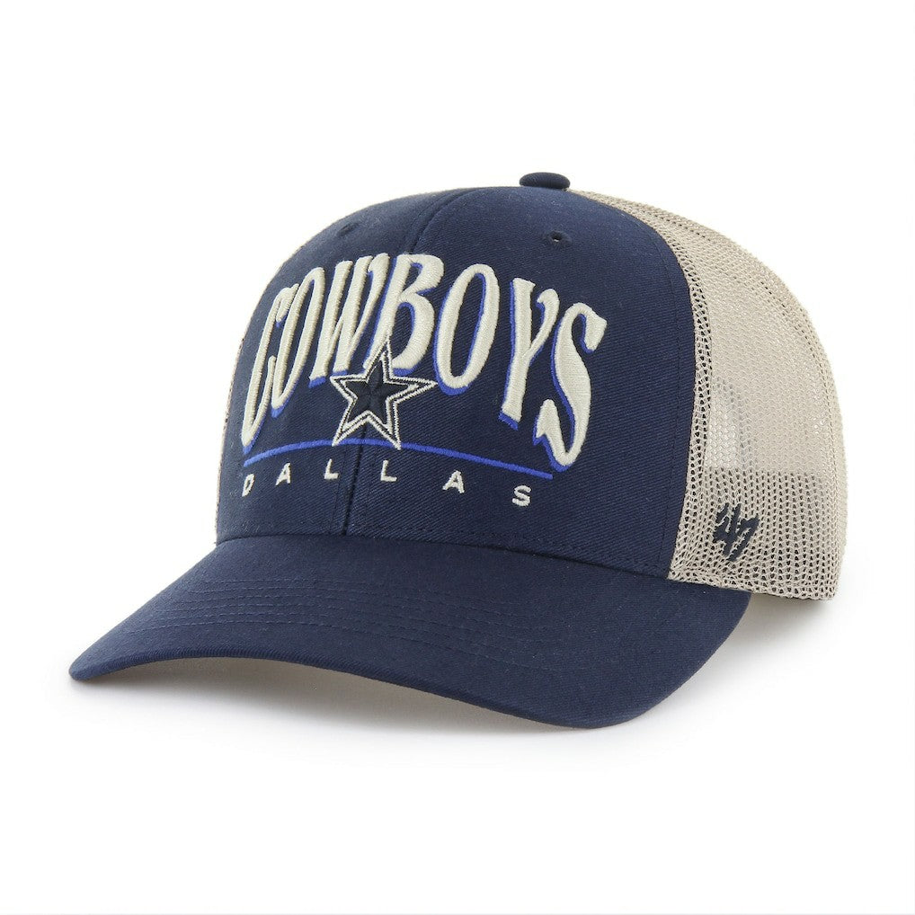 Dallas Cowboys '47 Arid Adjustable Trucker Hat Navy - 47 brand
