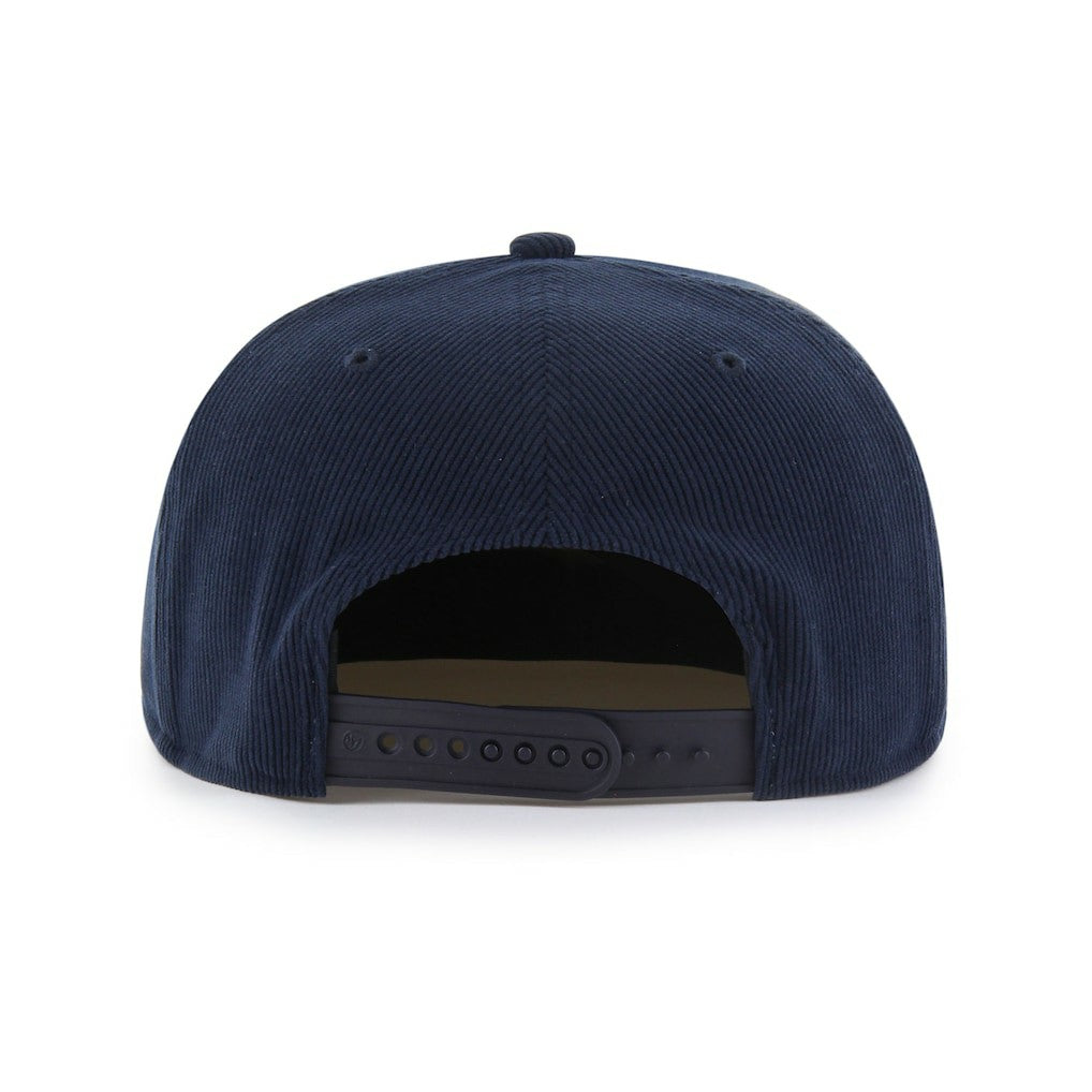 Dallas Cowboys '47 Whitlock Captain Corduroy Adjustable Hat Navy - 47 brand