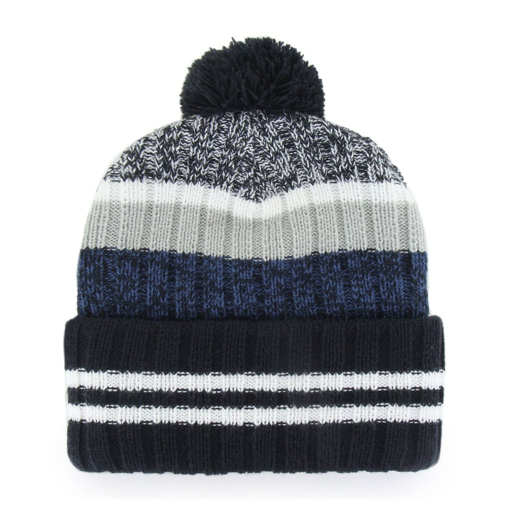 Dallas Cowboys '47 Quiver Cuffed Pom Knit Hat Navy - 47 brand