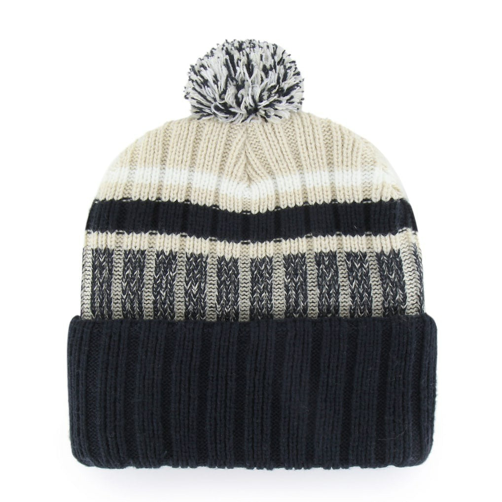 Dallas Cowboys '47 Long Range Cuffed Knit Hat with Pom Navy - 47 brand