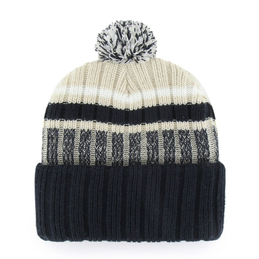 Dallas Cowboys '47 Long Range Cuffed Knit Hat with Pom Navy - 47 brand