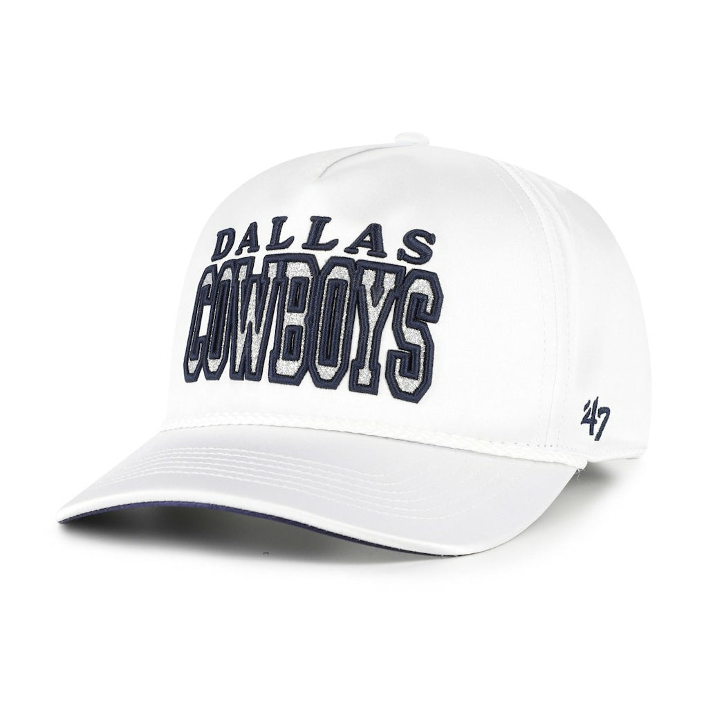 Dallas Cowboys '47 Women's Outspoken Hitch Adjustable Hat White - 47 brand