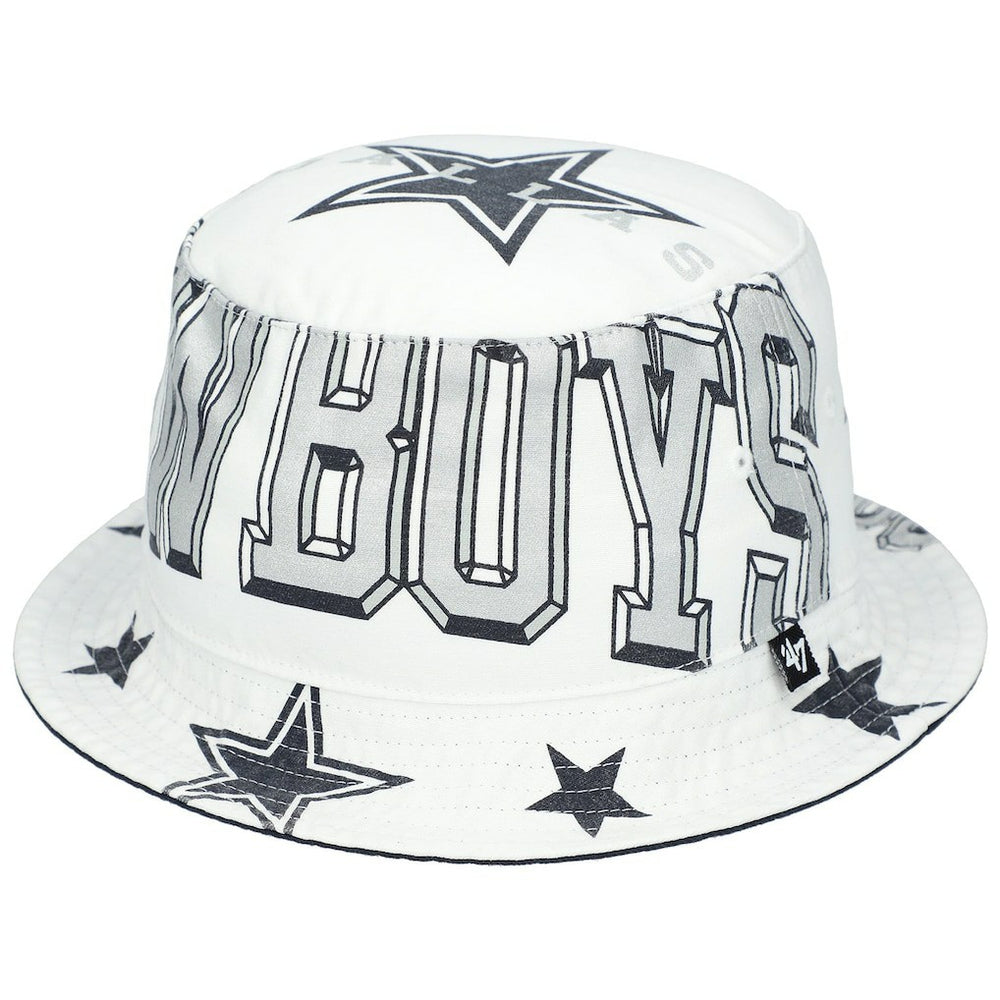 Dallas Cowboys '47 Women's Energize Bucket Hat White - 47 brand