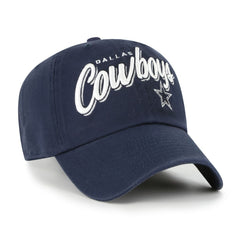 Dallas Cowboys '47 Women's Ariana Clean Up Adjustable Hat Navy - 47 brand