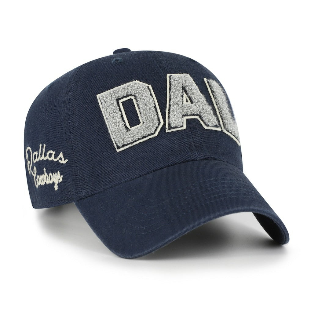 Dallas Cowboys '47 Women's Zoey Clean Up Adjustable Hat Navy - 47 brand