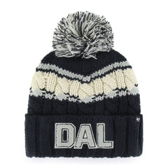 Dallas Cowboys '47 Women's Emma Cuffed Knit Hat with Pom Navy - 47 brand
