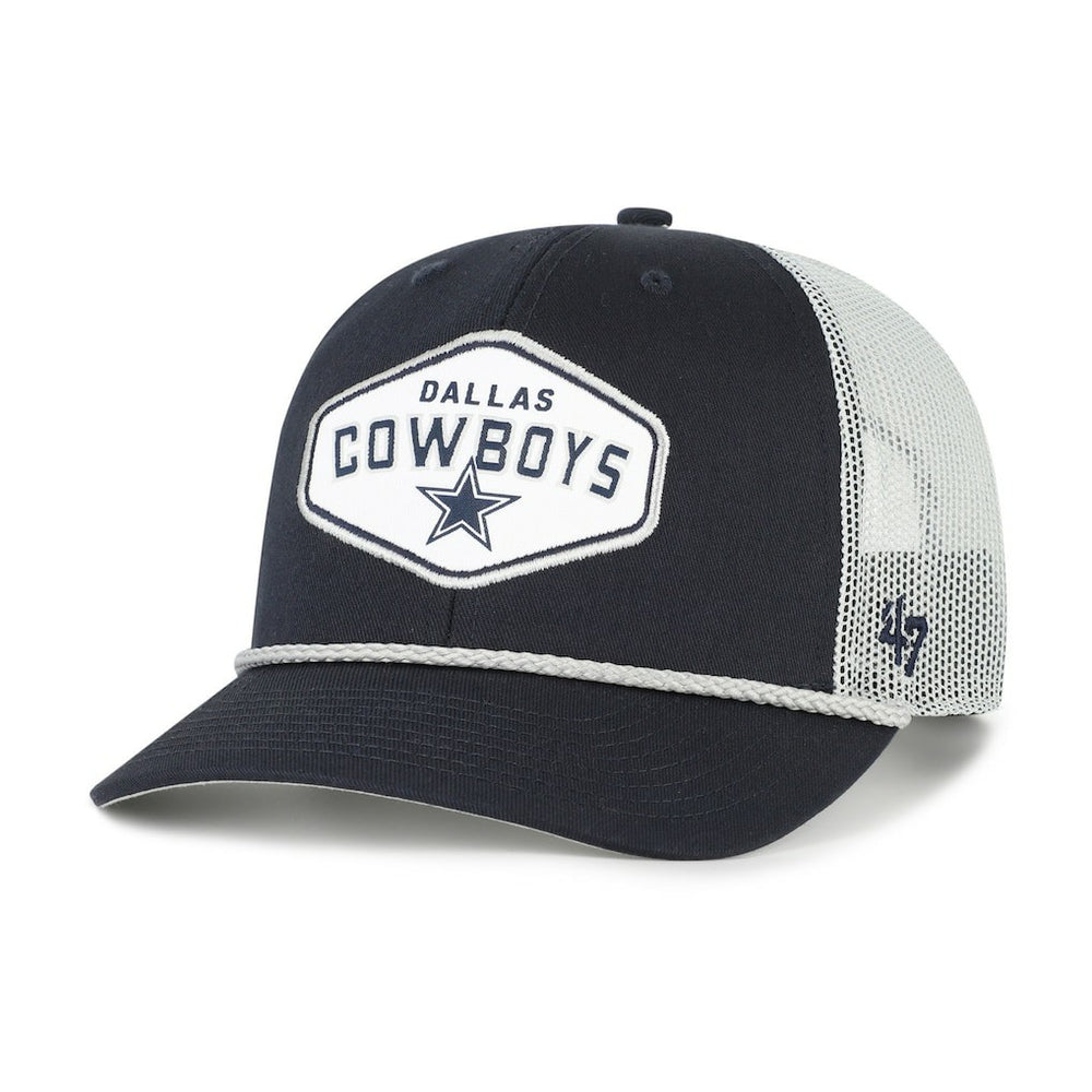 Dallas Cowboys '47 Youth Ace Out Rope Trucker Adjustable Hat Navy - 47 brand