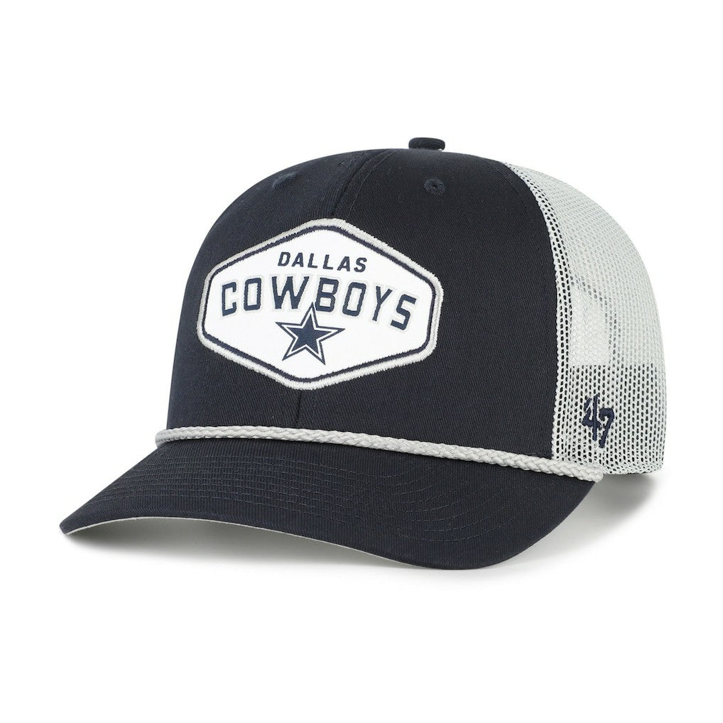Dallas Cowboys '47 Youth Ace Out Rope Trucker Adjustable Hat Navy - 47 brand
