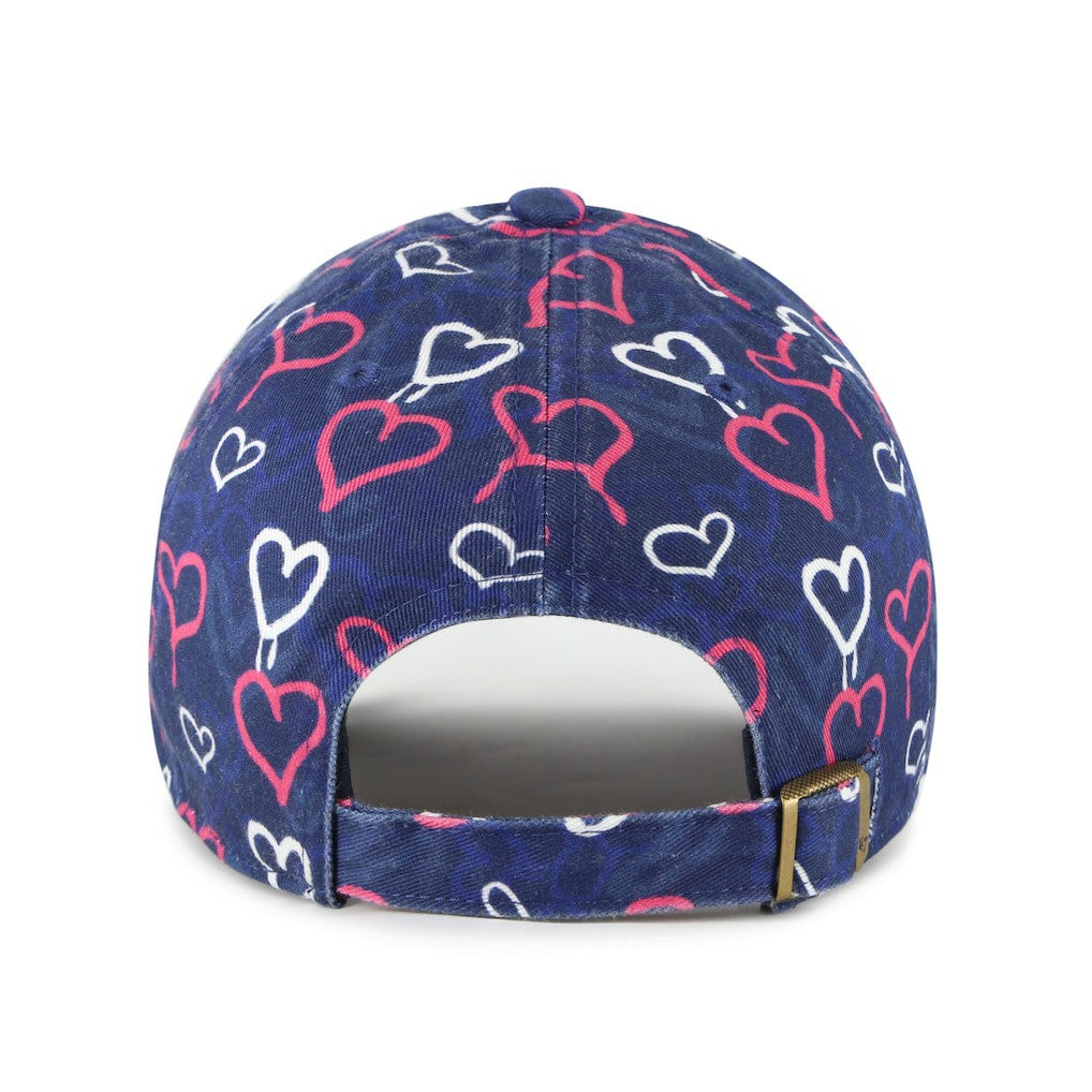 Dallas Cowboys '47 Girls Youth Mural Clean Up Adjustable Hat Navy - 47 brand