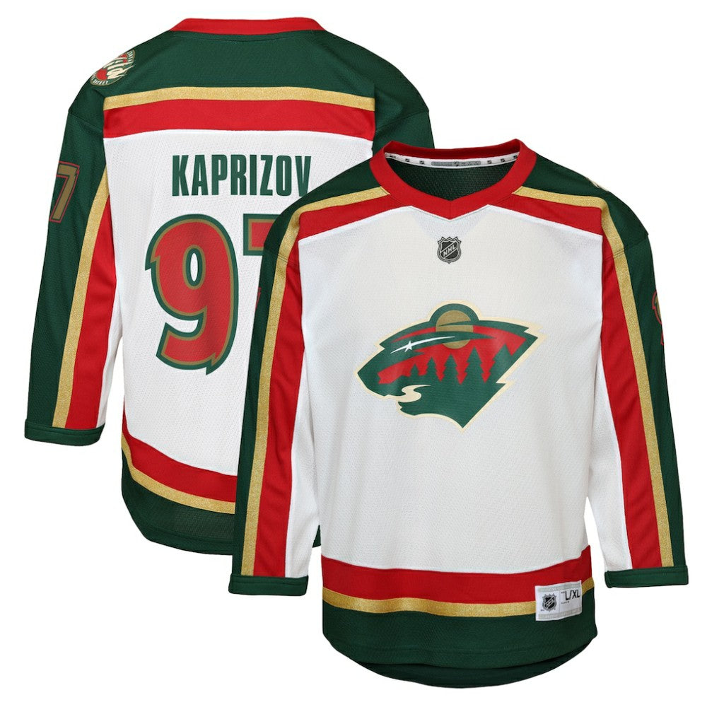 Kirill Kaprizov Minnesota Wild - Youth 25th Anniversary Replica Player Jersey White