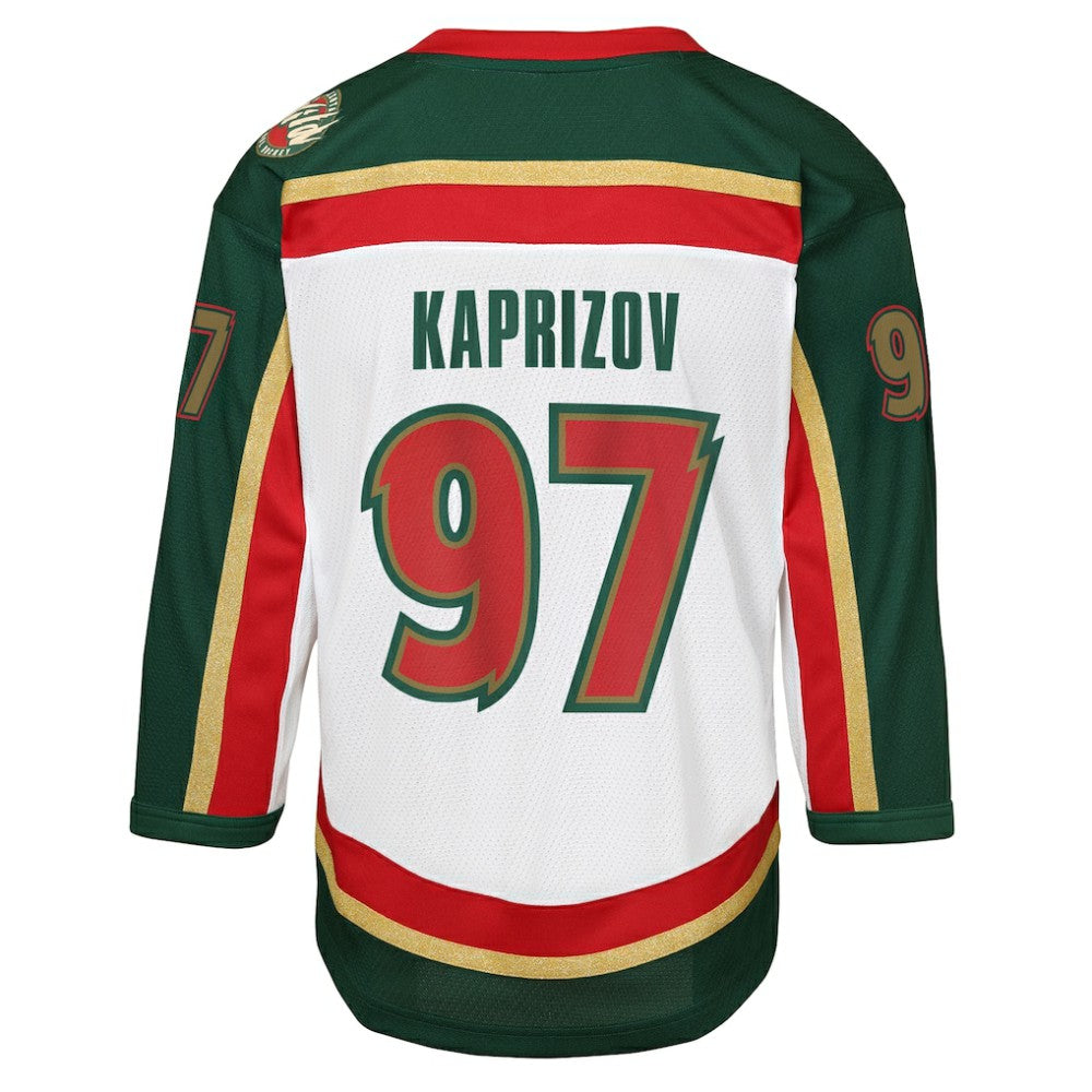 Kirill Kaprizov Minnesota Wild - Youth 25th Anniversary Replica Player Jersey White