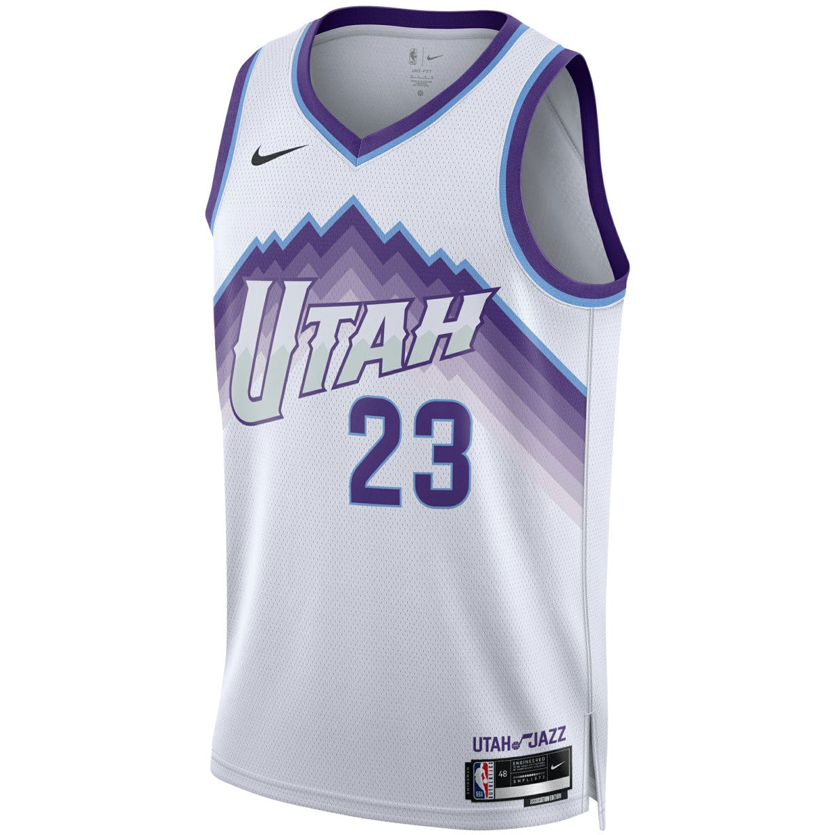 Nike - Lauri Markkanen Utah Jazz Unisex Swingman Jersey - Association Edition - White