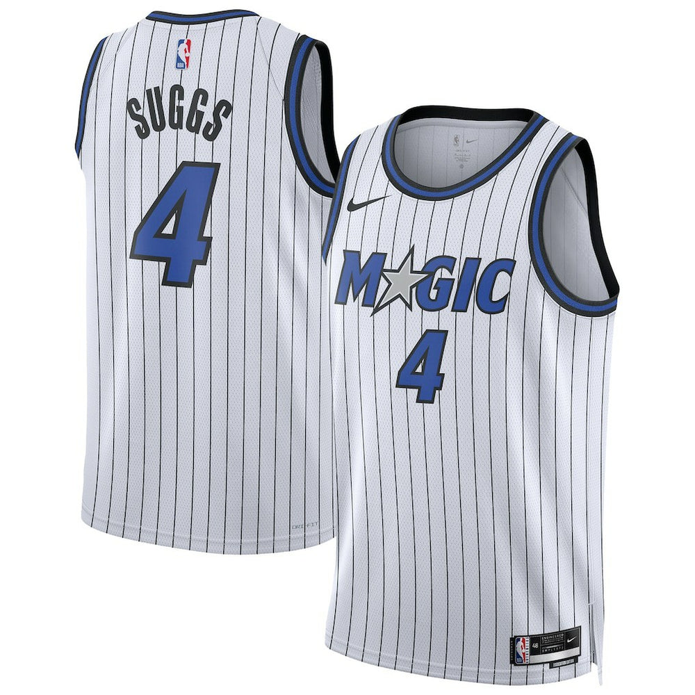 Nike - Jalen Suggs Orlando Magic Unisex Swingman Player Jersey - Association Edition - White
