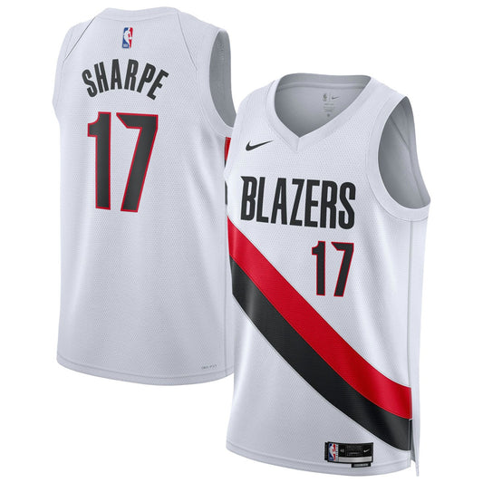 Shaedon Sharpe Portland Trail Blazers Unisex Swingman Player Jersey - Association Edition - White | NBA Jerseys