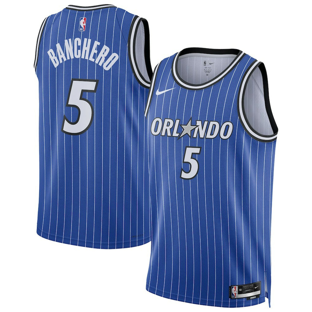 Nike - Paolo Banchero Orlando Magic Unisex Swingman Player Jersey - Icon Edition - Blue