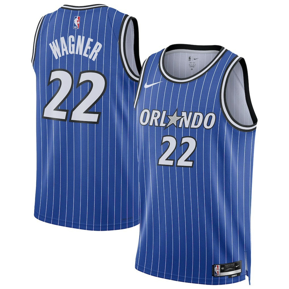 Nike - Franz Wagner Orlando Magic Unisex Swingman Player Jersey - Icon Edition - Blue