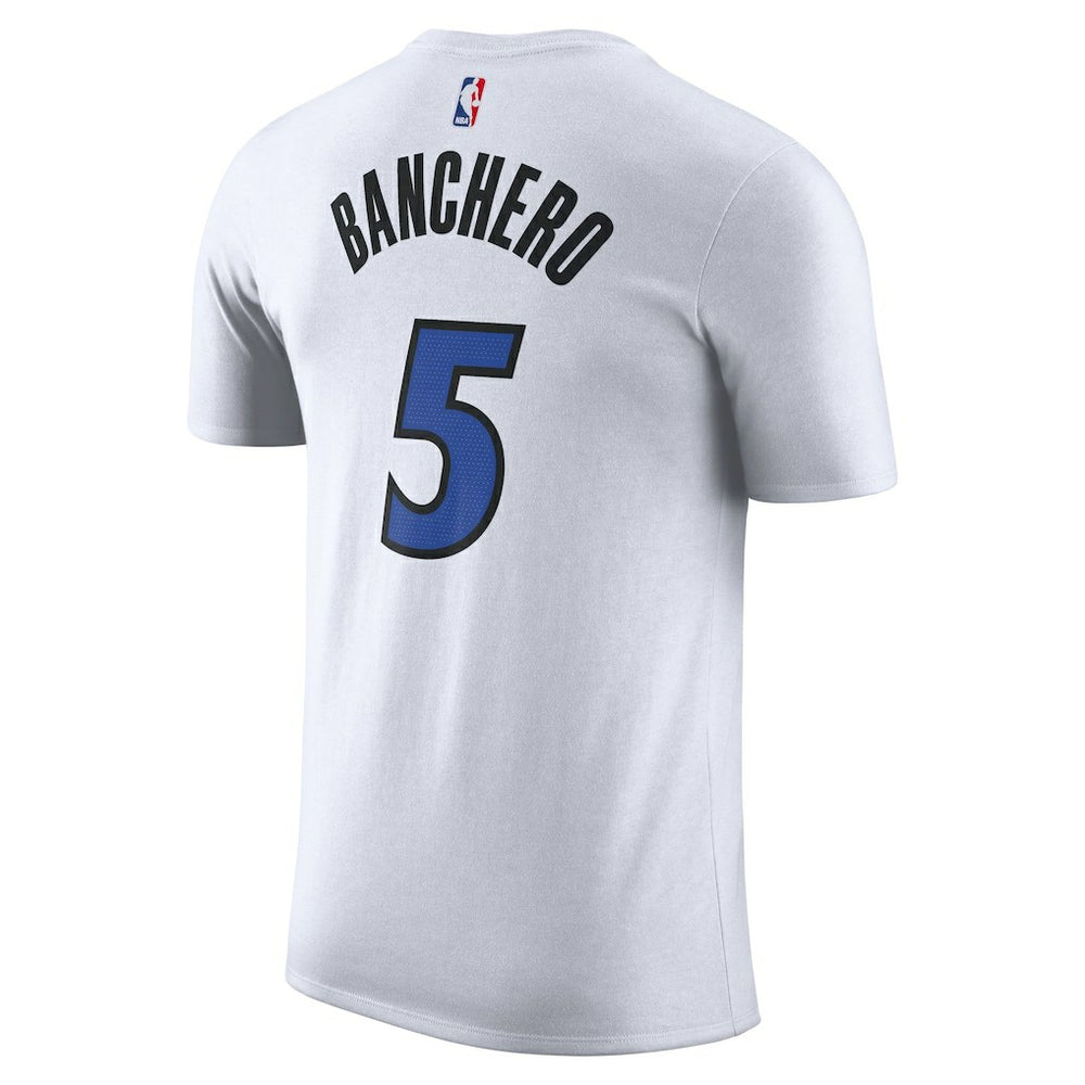 Nike - Paolo Banchero Orlando Magic Association Edition Name & Number T-Shirt - White
