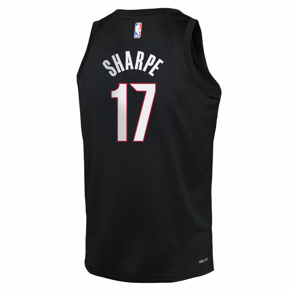 Nike - Shaedon Sharpe Portland Trail Blazers Youth Icon Edition Swingman Jersey - Black