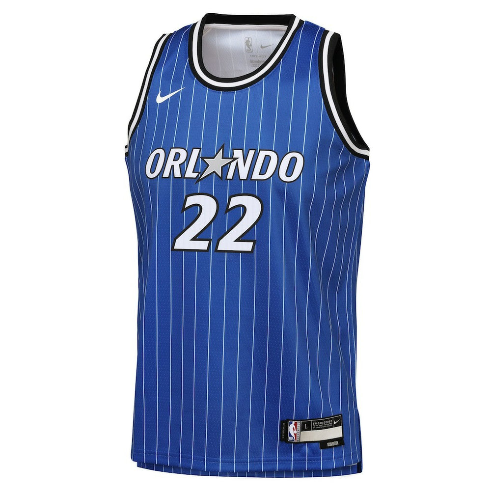 Nike - Franz Wagner Orlando Magic Youth Icon Edition Swingman Jersey - Blue