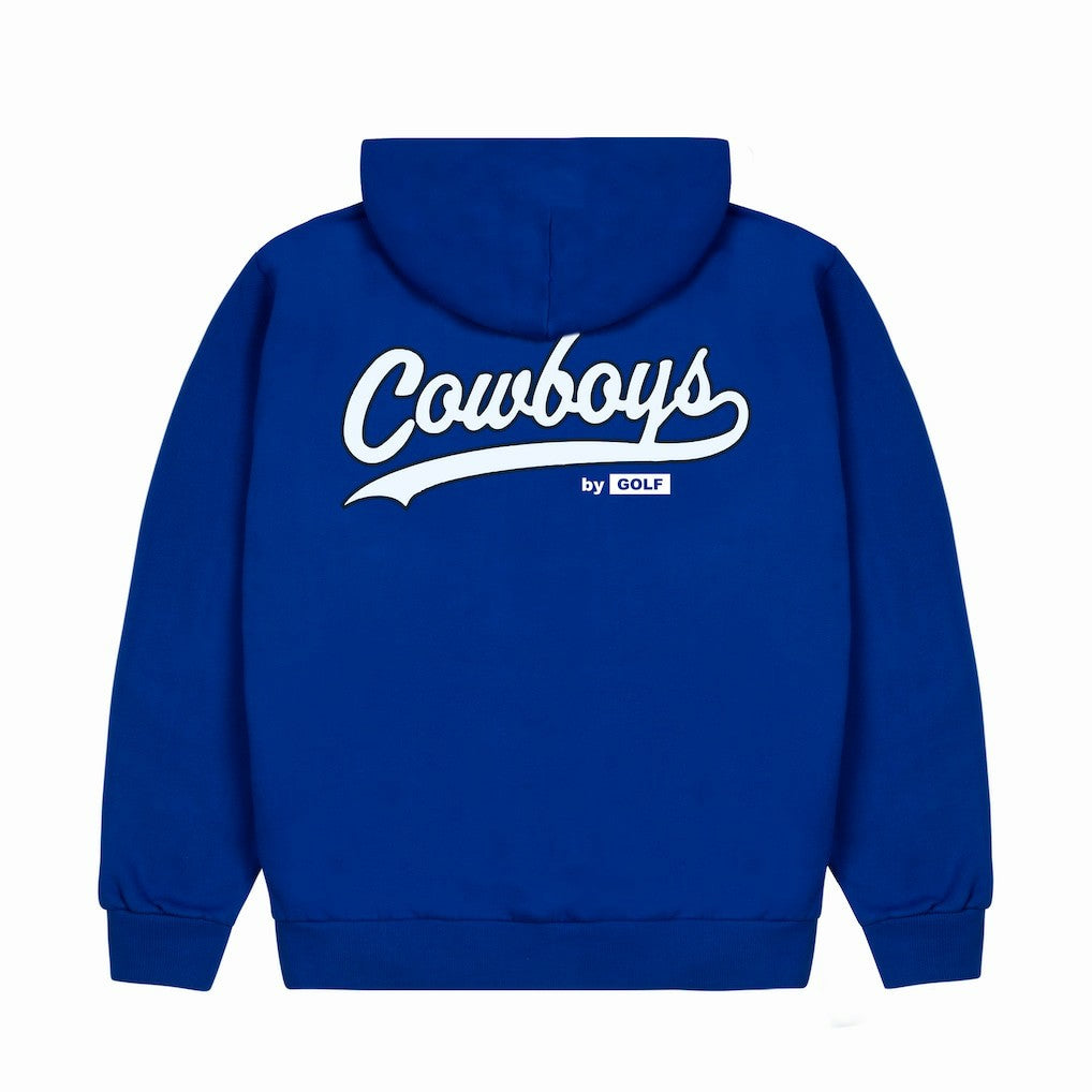 Dallas Cowboys GOLF WANG Cutout Pullover Hoodie Royal - NFL